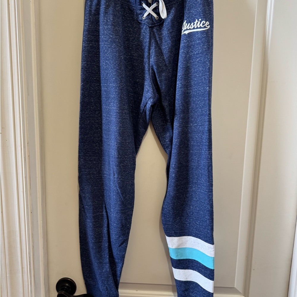 Justice Active Blue Sweatpants